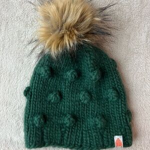 Stik Sh*t that I knit The Campbell Beanie in green